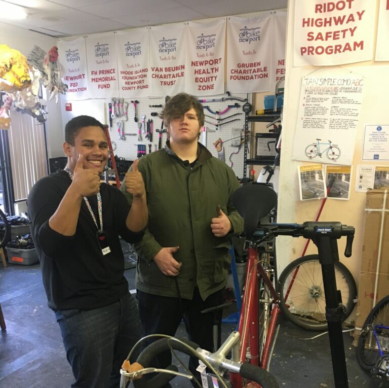 Bike Garage interns