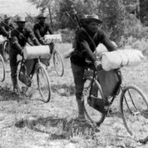 Buffalo Soldiers on their Bicycles