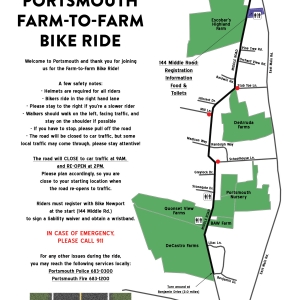 Portsmouth Farm Ride Map
