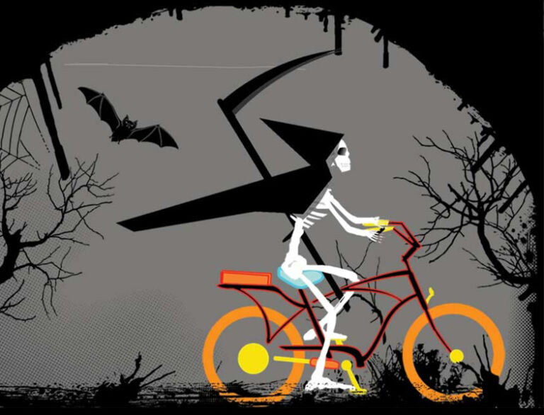 Annual Tour de Fright 2024 Bike Newport