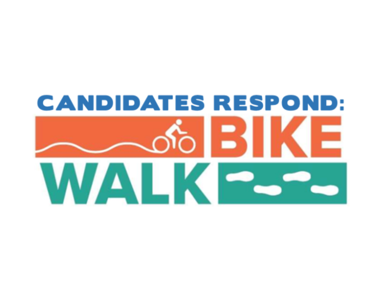 Logo for Bike Newport's Candidate Questions