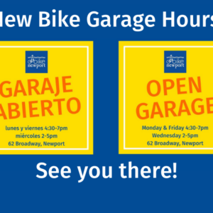New Bike Garage hours
