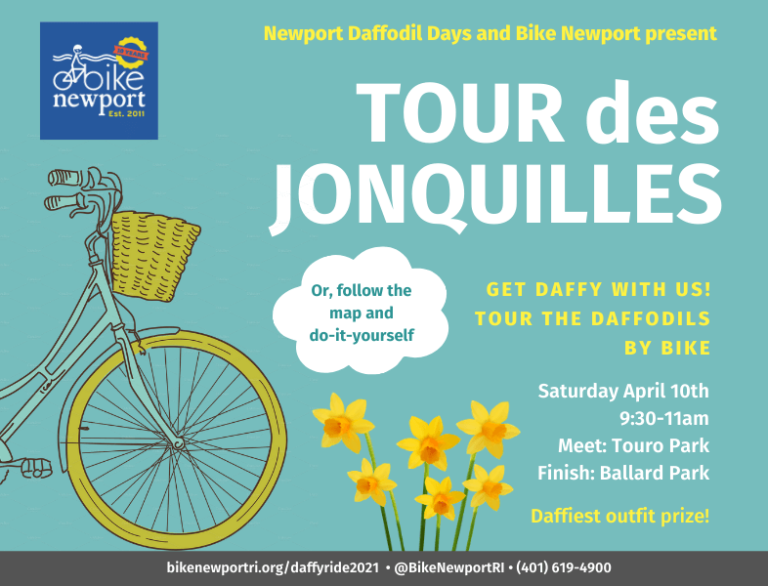 Tour des Jonquilles Ride Daffodil Ride Bike Newport