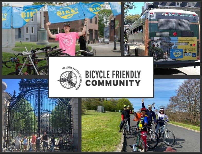 Newport received Bike Friendly Community Award